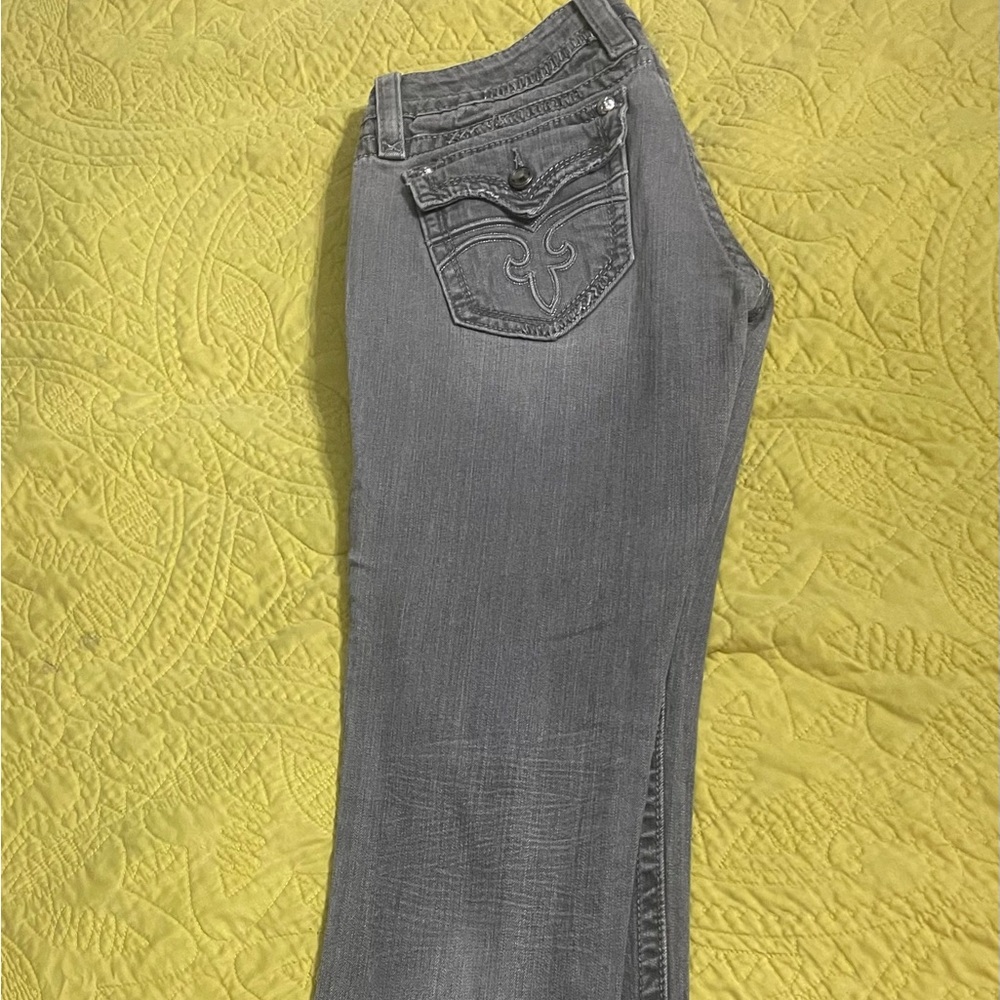 Rock Revival jeans, gray, Celine skinny 31